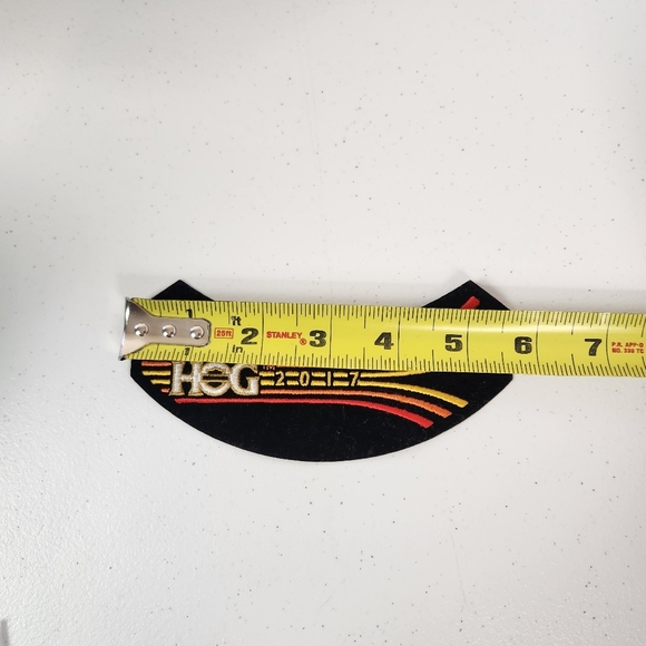 NEW 2017 HOG Harley Davidson Owners Group Patch Badge for Jacket or Vest Unused - Picture 4 of 4